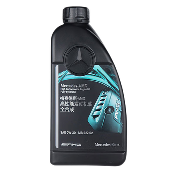 奔驰(benz)原厂 amg全合成机油 0w-30 高性能润滑油 229.