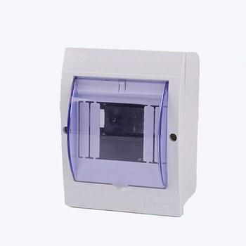 开关箱明装 全塑配电箱明装2-4路室内家用配电箱漏电空气开关盒pz30