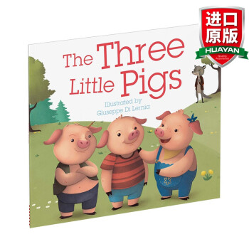 the three little pigs 英文原版繪本 三隻小豬 dk系列 幼兒啟蒙認知