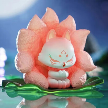 羽凡鸟上古九狐修仙盲盒九尾狐狸系列潮流玩可爱少女心卡通公仔q上古