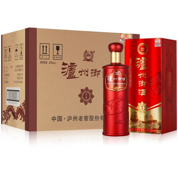 泸州老窖 泸州御酒 n9 礼盒装 42度 白酒 500ml 泸州御酒 42度 500ml*