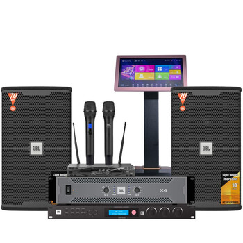 jblkes6120s6100家用ktv音响套装点歌机音箱家庭影院专业音箱客厅音响