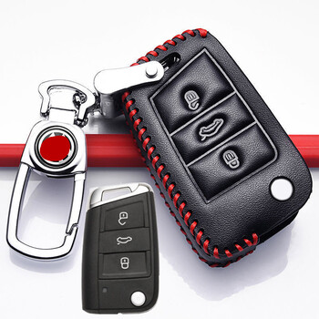 2022适用于2022款大众polo钥匙包新款波罗plus菠萝钥匙套女生个性扣