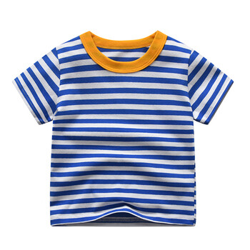 特价捡漏男童棉短袖t恤2022新儿童服装宝宝圆领童装休闲吸汗上衣潮心