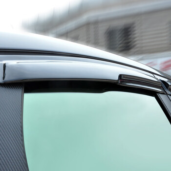 定制拓思汽车晴雨挡车窗雨眉挡雨板黑色一套众泰2008