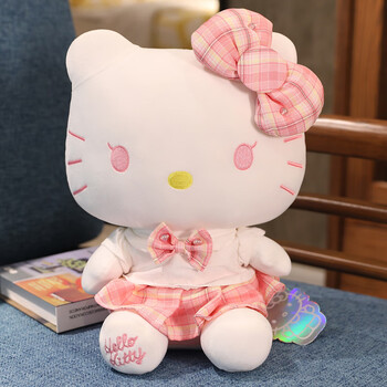 hellokitty公仔毛绒玩具凯蒂猫玩偶布娃娃哈喽kt女生抱枕生日礼物kt粉