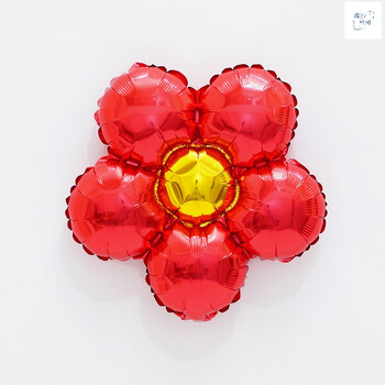 求婚告白捧花装饰布置用品 红色五瓣花