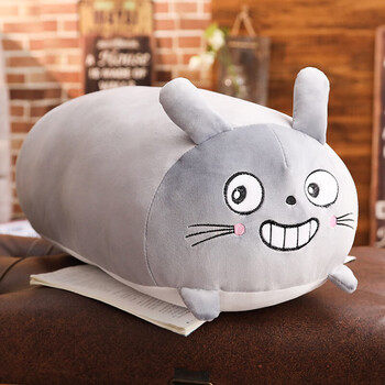 超软布娃娃玩偶生日礼物女孩儿童节礼物龙猫60厘米可拆洗配香包写贺卡