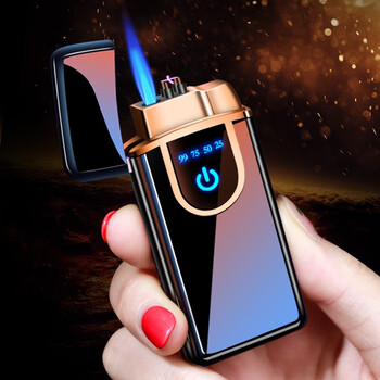 sibolo仕保罗气电两用打火机防风usb充电diy定制刻字照片生日礼物送