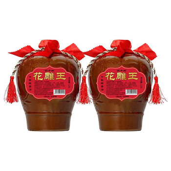 食怀黄酒花雕酒600ml12瓶整箱批发15l2坛绍兴特产陈酿老酒炒菜料酒十