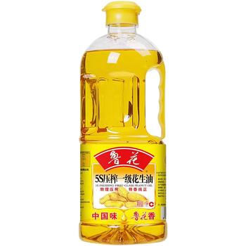 鲁花鲁花5s压榨一级花生油1l食用油小桶