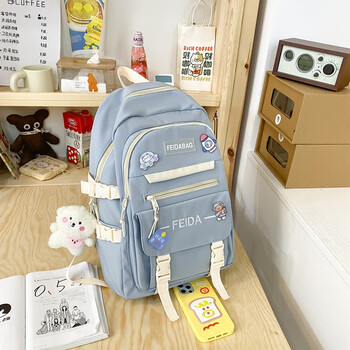 喜家隆heykalo书包女中学生女小学生三到六年级大容量四初中生少女