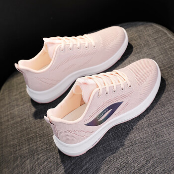 木兰旅秦然361闰月老人鞋春季新款女鞋轻便跑步运动鞋中年妈妈休闲鞋