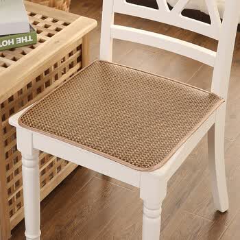 原梦城堡夏季清凉凉席坐垫办公室椅子垫冰丝学生冰藤椅垫子汽车座垫餐