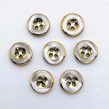 衬衫扣子纽扣圆形童装男女衬衣毛衣内衣四眼衣服上衣扣子12款式115