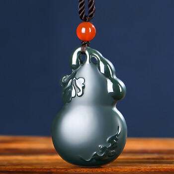 丝娅新疆和田玉葫芦玉吊坠 男女士款玉坠玉520情人节礼物送男女友 款