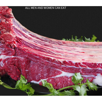 原切黄牛排骨超肉多牛肋排多肉黄牛肋排骨新鲜散养不调理清真超肉多