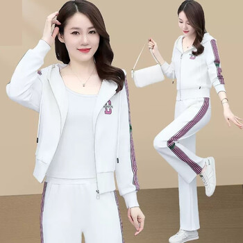 优衣库zeroevo高端卫衣女士春秋季新款棉质开衫连帽外套休闲运动服