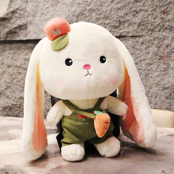 爱朗施生肖兔过年兔子玩偶毛绒玩具兔年吉祥物娃娃公仔新年小礼物女孩