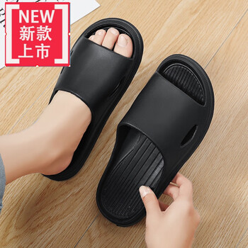 男户外开车办公室凉鞋手术室椰子夏季凉拖防滑厚 品牌黑色【福利款】