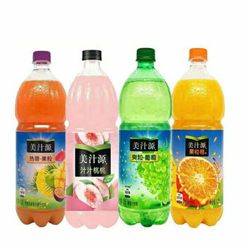 美汁源新品美汁源果粒橙1.