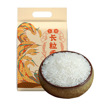 五常大米绅迪佳五常长粒香大米5kg一级东北大米10斤农家稻田粳米当季