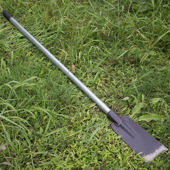 灵迅落阳铲 锰钢 取土挖树铲锹起树铲锰钢加重厚树根锹洛阳铲 1.