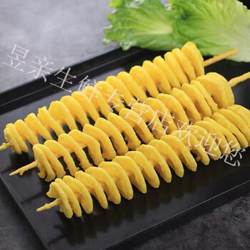 黄金薯塔95克*5串 旋风油炸烧烤土豆串