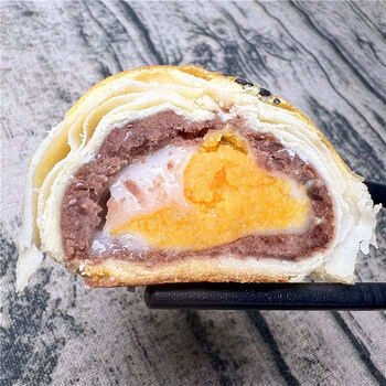 苏墨南京特产黑金酥 蛋黄酥 糕点咸鸭蛋黄加馅蛋黄酥点心 南京鸭黄酥