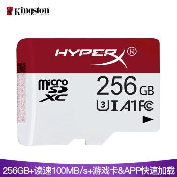 ʿ٣Kingston256GB ȡ100MB/s A1 U3 switchڴ濨 TF(Micro SD) רҵϷ洢