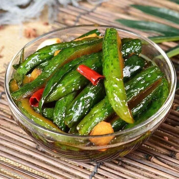 酒店秘方农家纯手工酸辣黄瓜条500g酸黄瓜下饭菜酸甜开胃泡菜咸菜纯