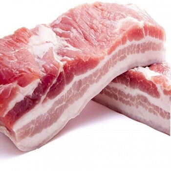 顺丰冷运新鲜带皮五花肉猪肉三层五花肉锦祥橙三层五花3斤装