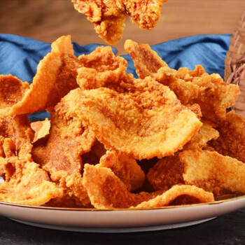 【抖音超火】味三喜猪油渣五花酥片青岛网红零食特色小吃炸脆皮五花肉