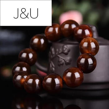ju甲手串满血山龟甲龟壳文玩手链20霸气款本命年送女友母亲礼物圆珠
