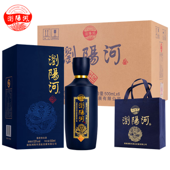浏阳河白酒53度酱香型42度52度浓香型整箱6瓶礼盒纯粮酒整箱6瓶整箱6