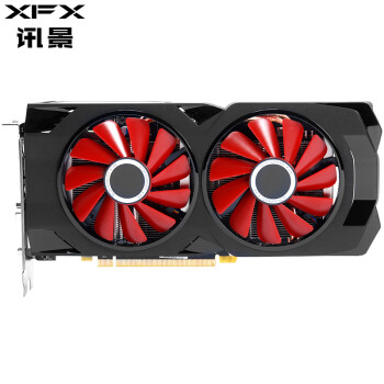 讯景（XFX）RX 580 8G 2048SP 多屏六屏显卡 6MiniDP 炒股监控办公优选 1286MHz/7.0GHz 256bit GDDR5 显卡