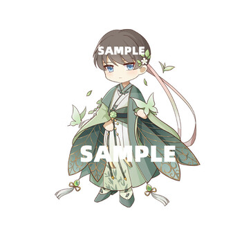 食物语周边食物语周边亚克力钥匙扣龙井虾仁素蒸音声部