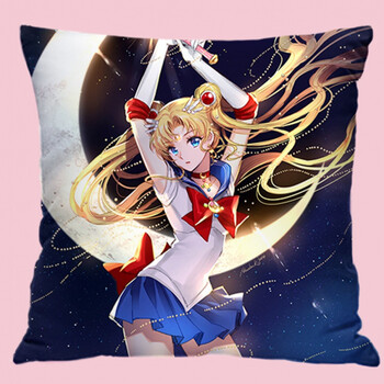 花仟陌卡通美少女战士抱枕水冰月靠枕可爱女生抱枕被两用学生日礼物