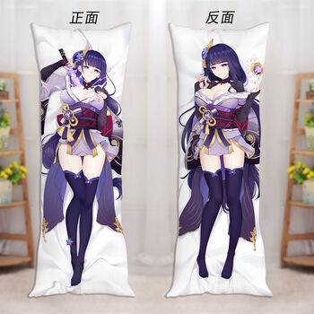 麋鹿星球原神周边等身抱枕成人雷电将军二次元性感玩偶动漫娃娃手办