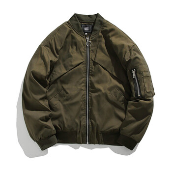 ogbi阿尔法ma1飞行夹克男冬季美式复古军绿色广州棒球服外套oversize