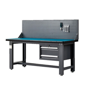 思焱重型工作台复合台面钳工台电工实验模型车间操作检验台15二抽450