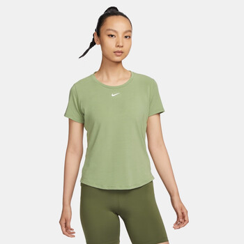 耐克nikedrifitoneluxe女防晒速干短袖上衣冬季t恤386油绿银xs