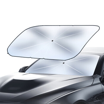 车兰达汽车遮阳伞停车用遮阳帘前挡防晒隔热遮阳挡板神器车载用遮光档