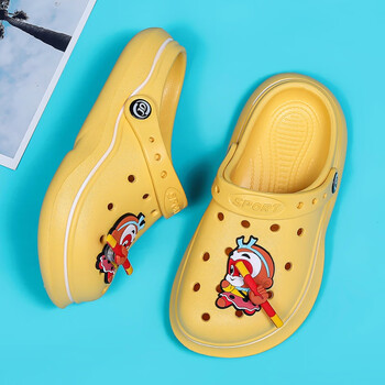 361官方aj新款环保无味eva洞洞鞋儿童拖鞋nike 黑色 24-25【图片 价格