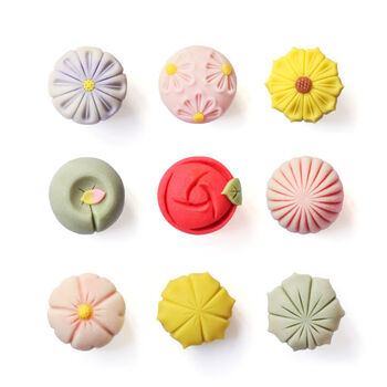 日本和果子菓然匠子和果子日式软糯点心糕点手工传统老式随机款15颗装