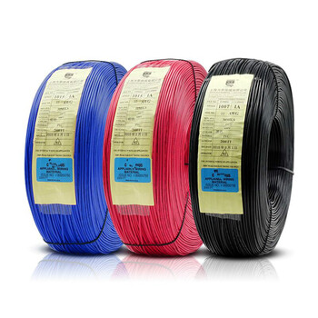 ul1007美标电线电子线16/18/20/24/26/28awg线 80°镀锡 导线 ul1007