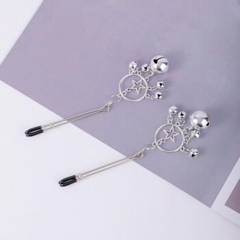 乳夹铃铛sm情趣用品房事变态道具可调节乳夹男女用夹奶激情痛惩罚道具