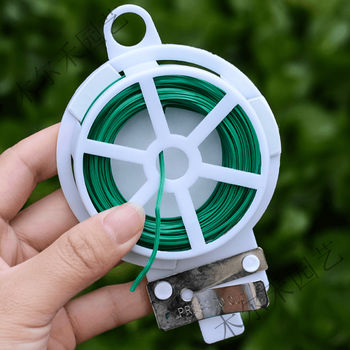 园艺扎线植物固定绳园艺线藤蔓植物固定线绿萝固定器月季绑花神器 省