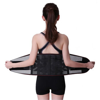 腰间盘突出护腰带加肥加大男腰椎骨折术后护腰带医用加宽腰托腰围固定