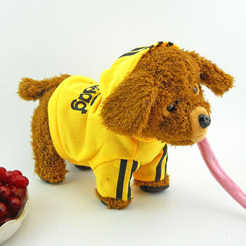 皇士皇妃创意电动玩具狗狗走路会叫会唱歌小狗电子宠物遥控儿童毛绒